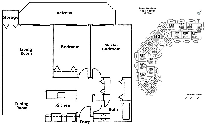 Floor plan 112