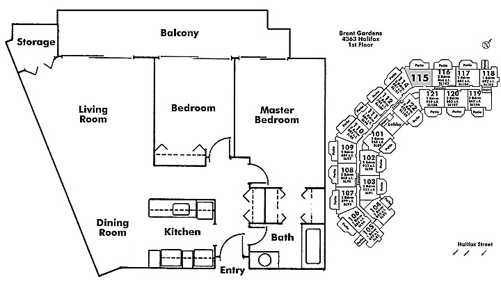 Floor plan 115