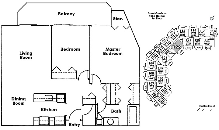 Floor plan 122