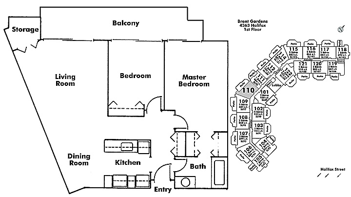 Floor plan 110