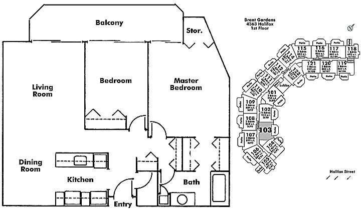 Floor plan 103