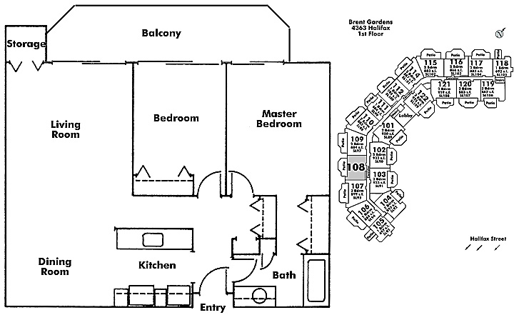 Floor plan 108