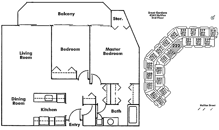 Floor plan 222