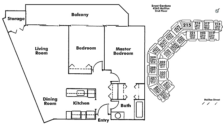 Floor plan 215