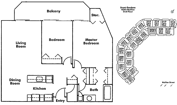 Floor plan 221