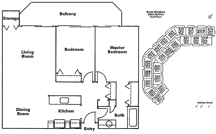 Floor plan 217