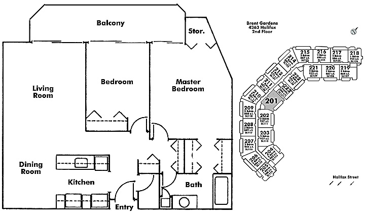 Floor plan 201