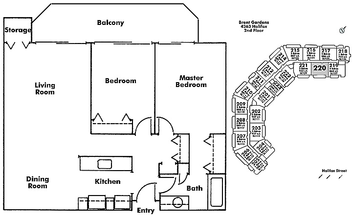 Floor plan 220