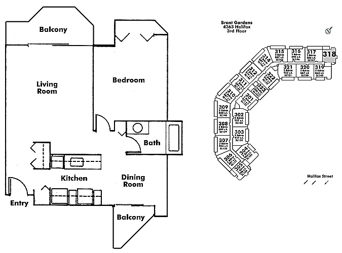 Floor plan 318