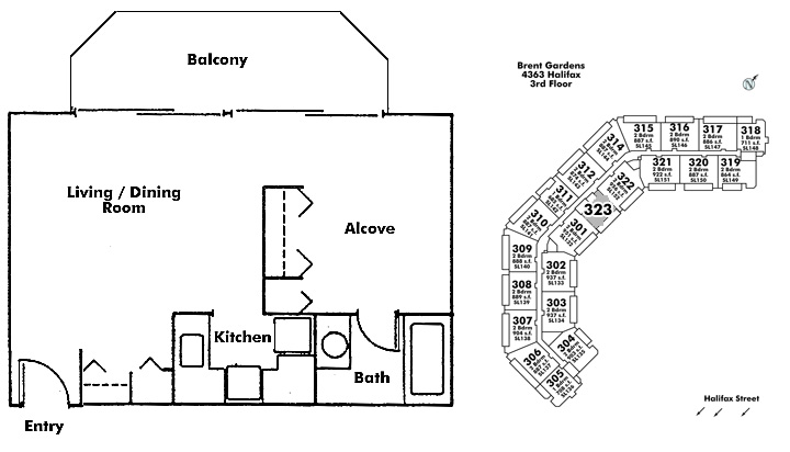 Floor plan 323