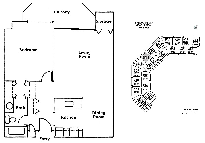 Floor plan 311
