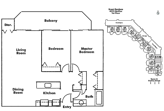 Floor plan 119