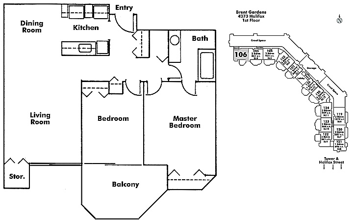 Floor plan 106