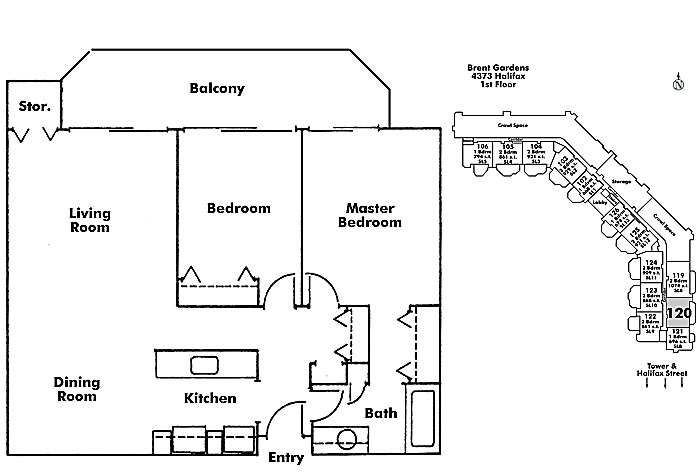 Floor plan 120