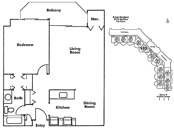 Floor plan 102
