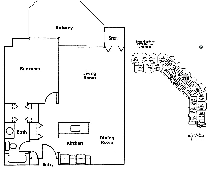 Floor plan 215