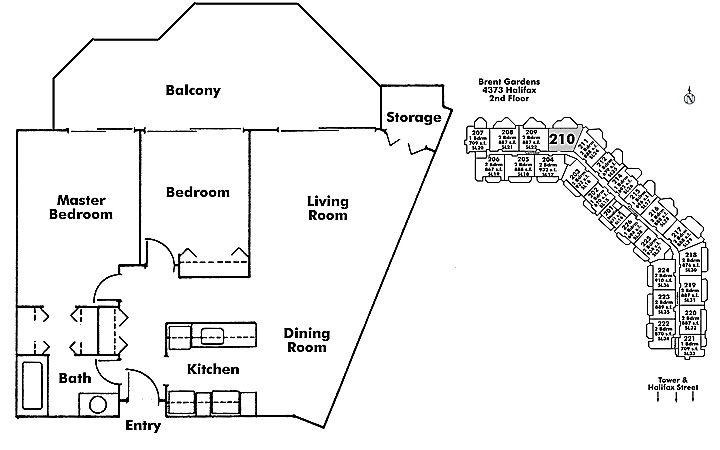 Floor plan 210