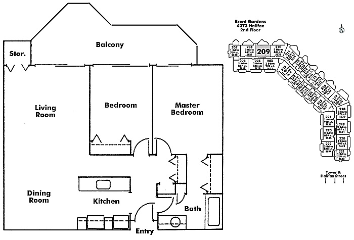 Floor plan 209