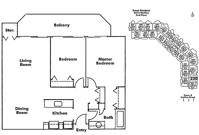 Floor plan 220