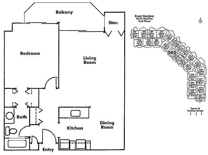 Floor plan 202