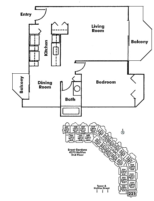 Floor plan 221