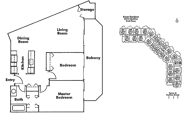 Floor plan 218