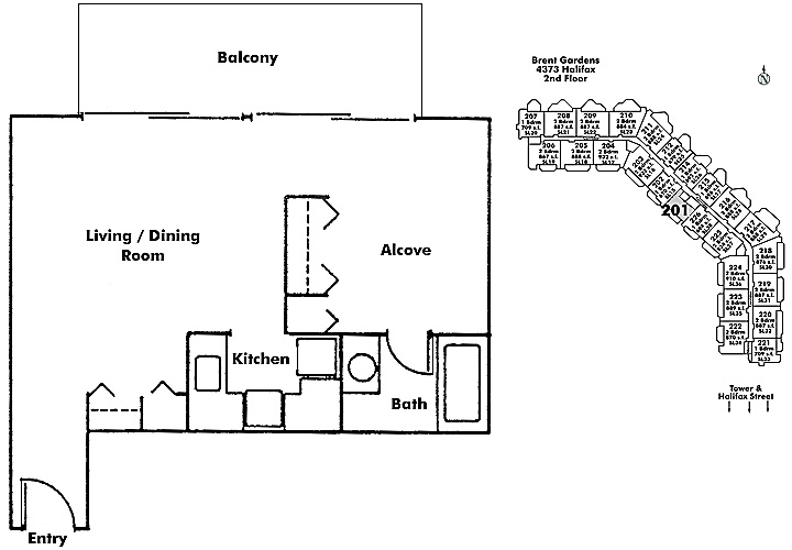Floor plan 201