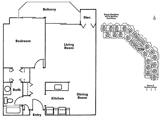 Floor plan 226