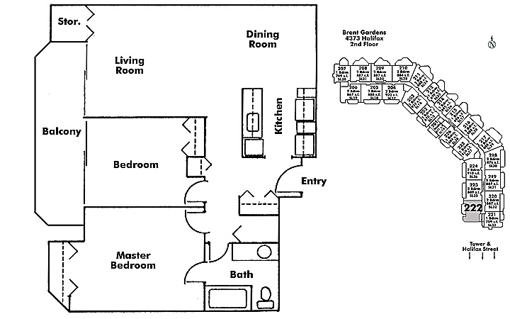 Floor plan 222