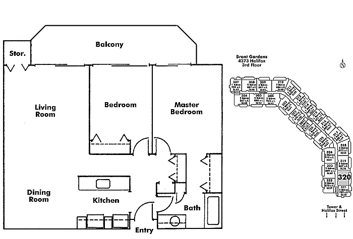 Floor plan 320