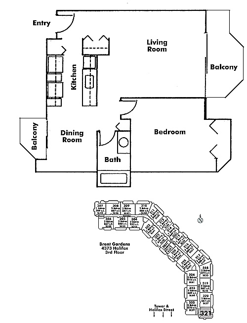 Floor plan 321