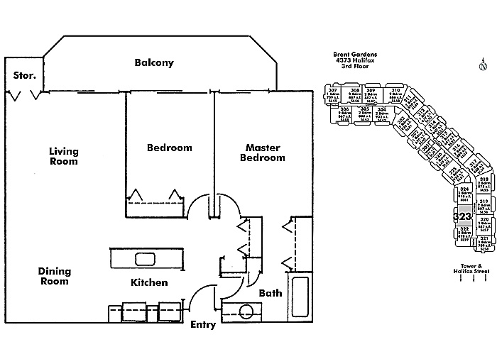 Floor plan 323