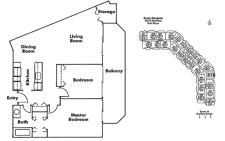 Floor plan 318