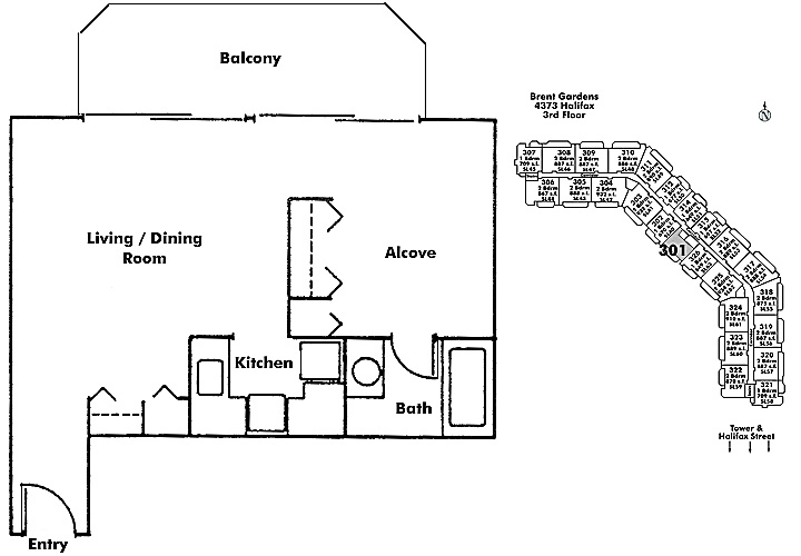 Floor plan 301