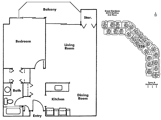 Floor plan 326