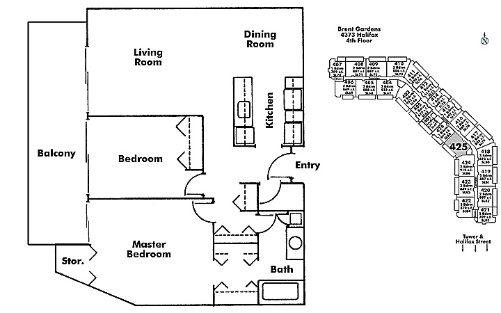 Floor plan 425