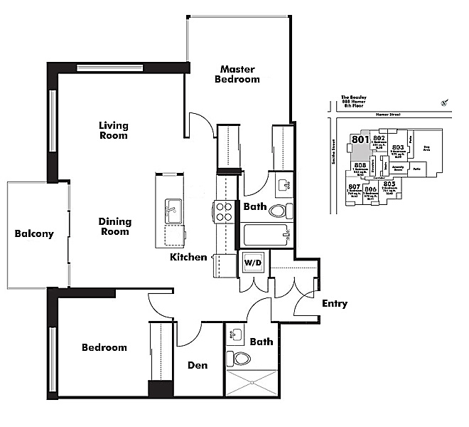 Floor plan 801
