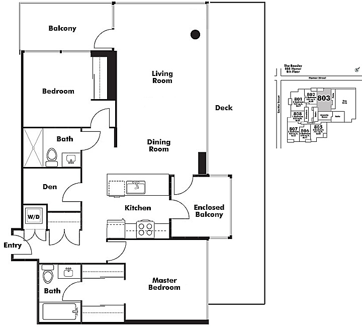Floor plan 803