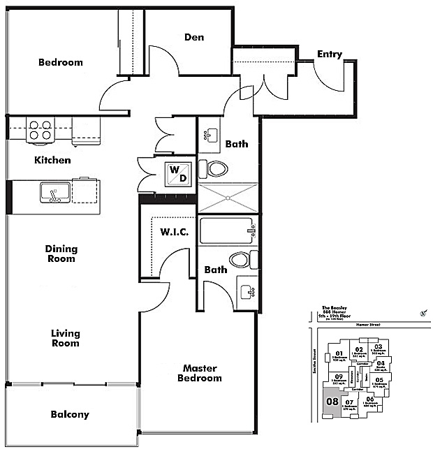 Floor plan 1908