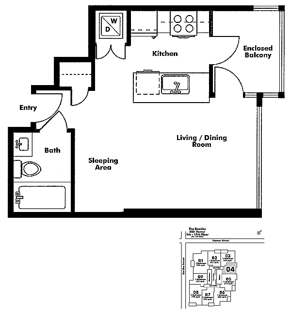 Floor plan 1004