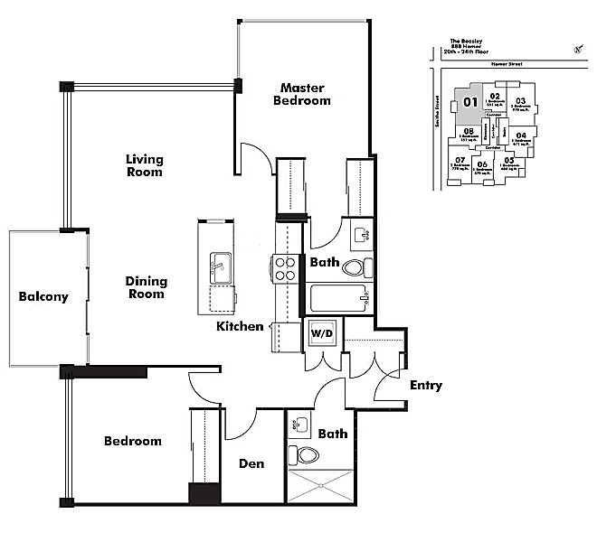 Floor plan 2201