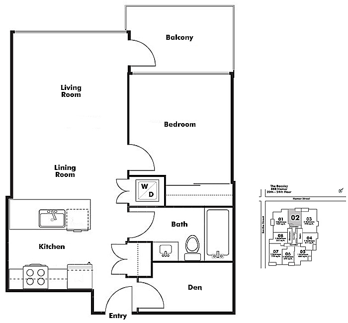 Floor plan 2102