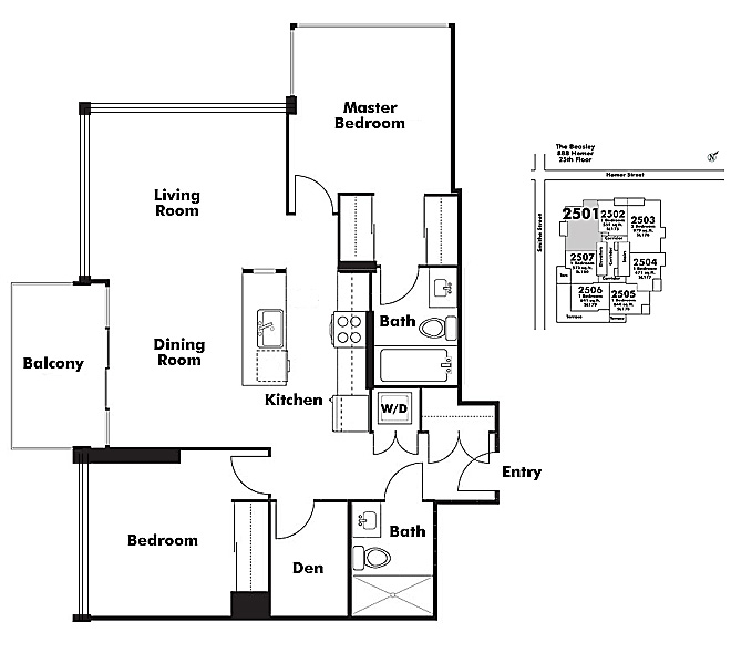 Floor plan 2501