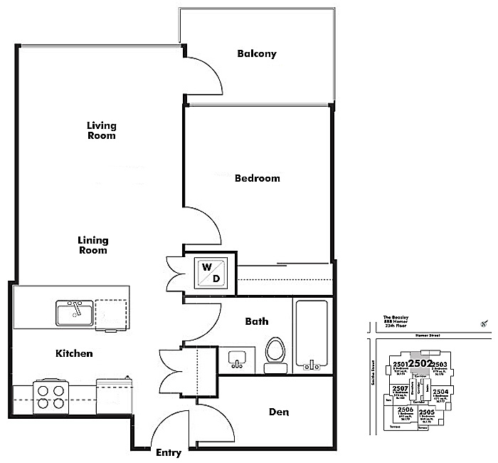 Floor plan 2502