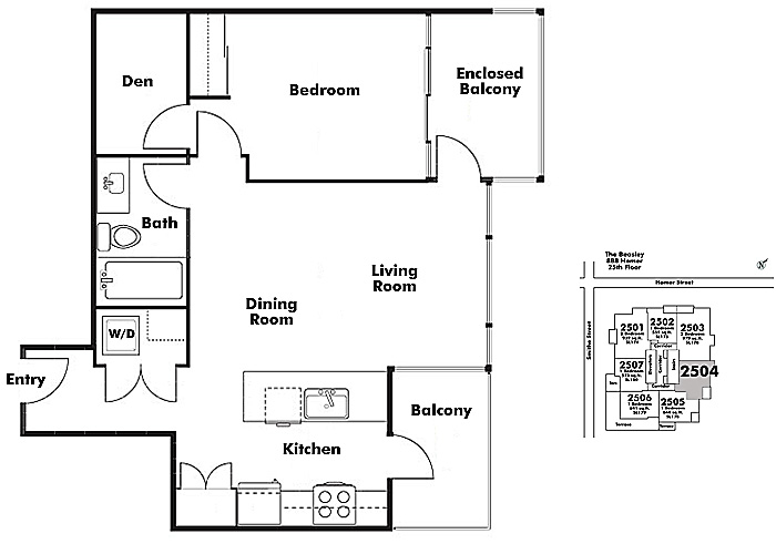 Floor plan 2504