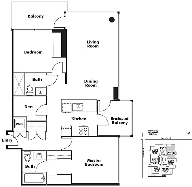 Floor plan 2503