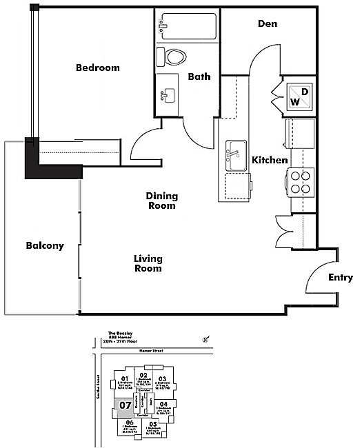 Floor plan 2607