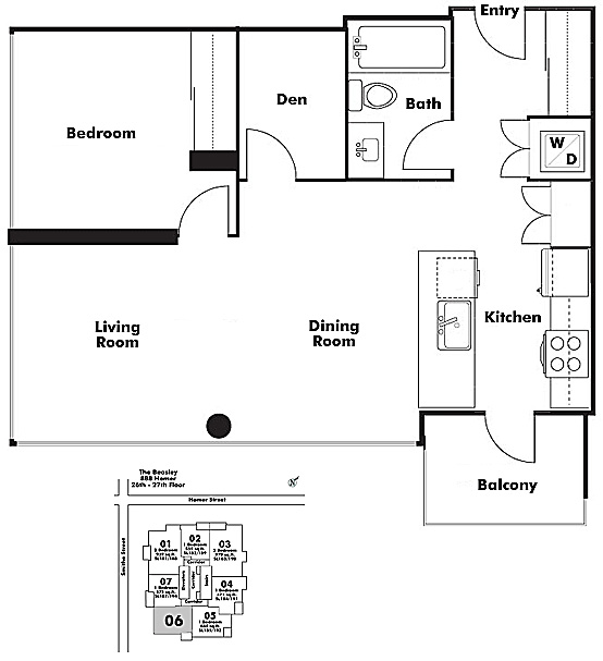 Floor plan 2606