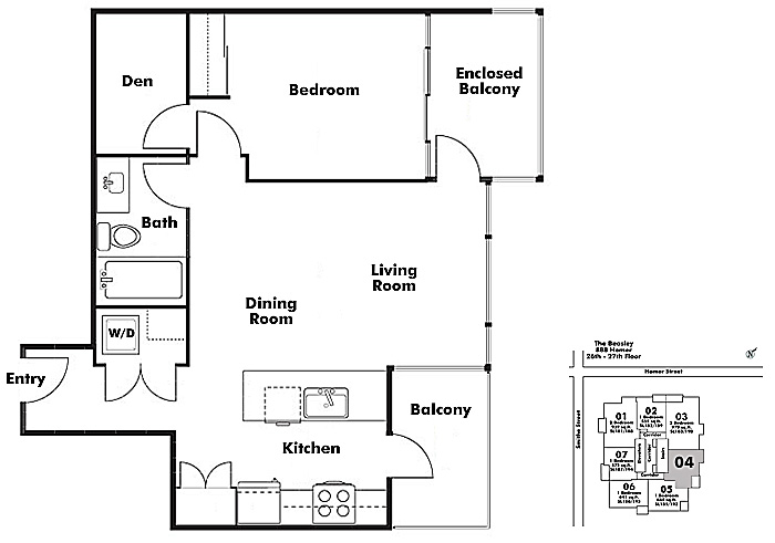 Floor plan 2604