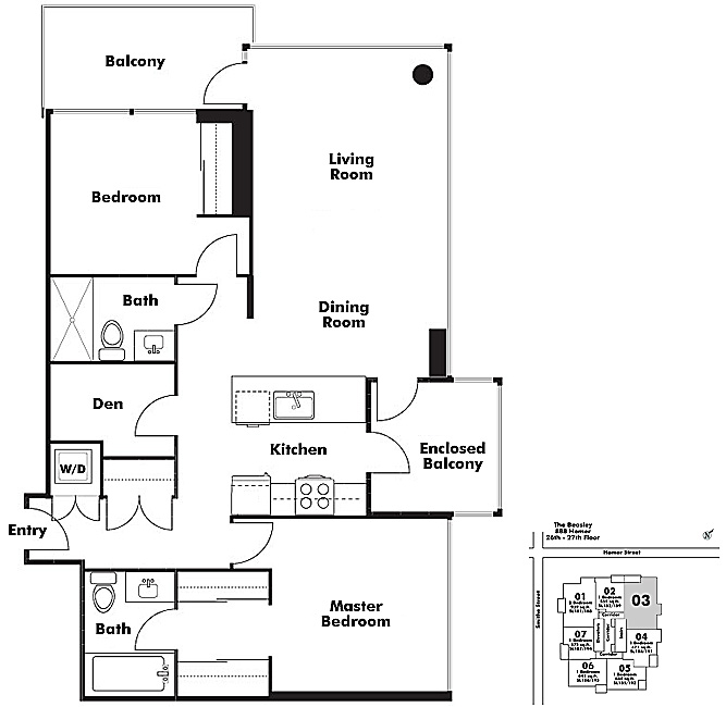Floor plan 2603